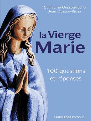 cover image of La vierge Marie